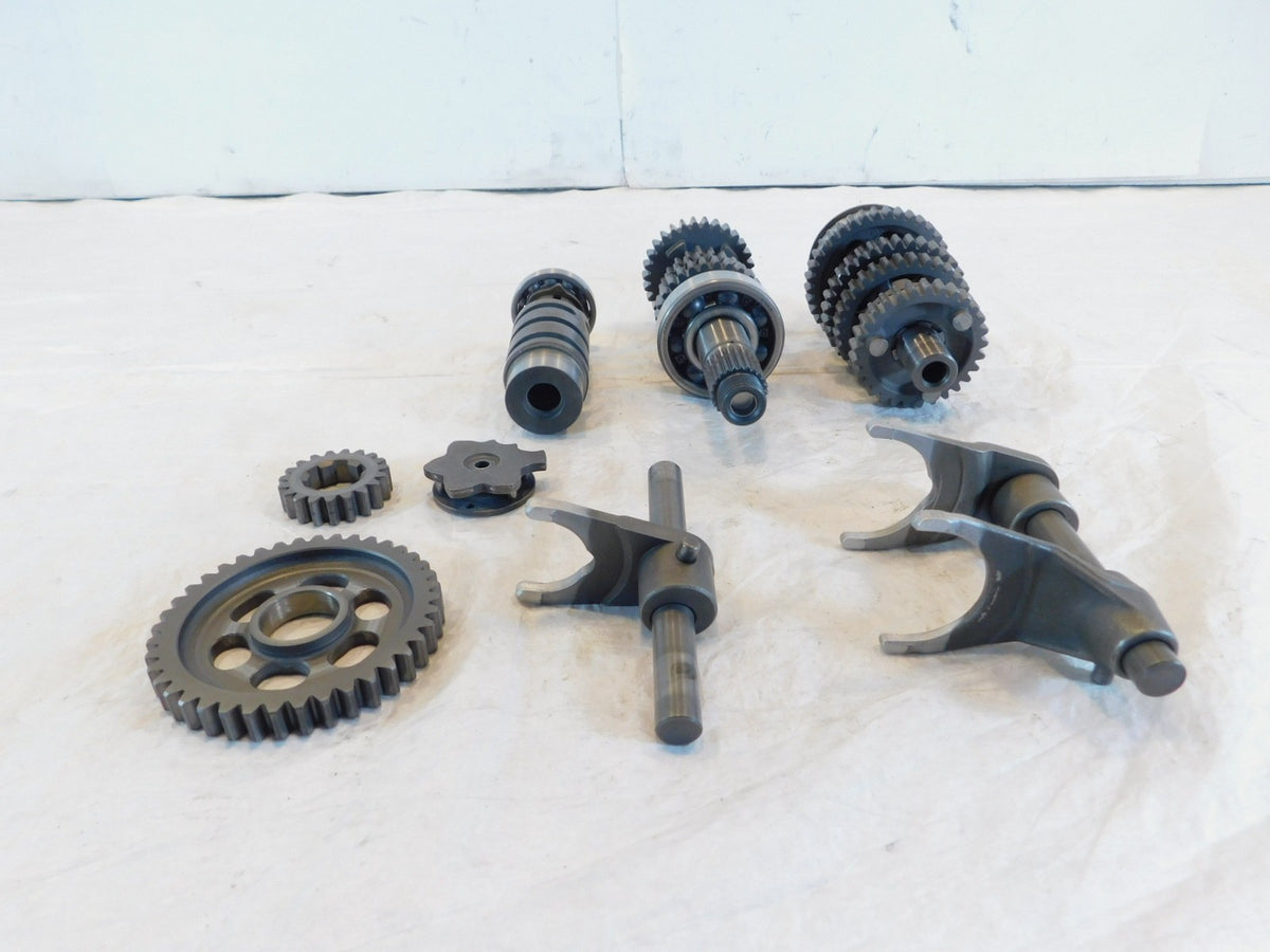 1982 Honda CM450C 450 Custom Engine Transmission Gears w/ Shifter Drum & Forks - C3 Cycle