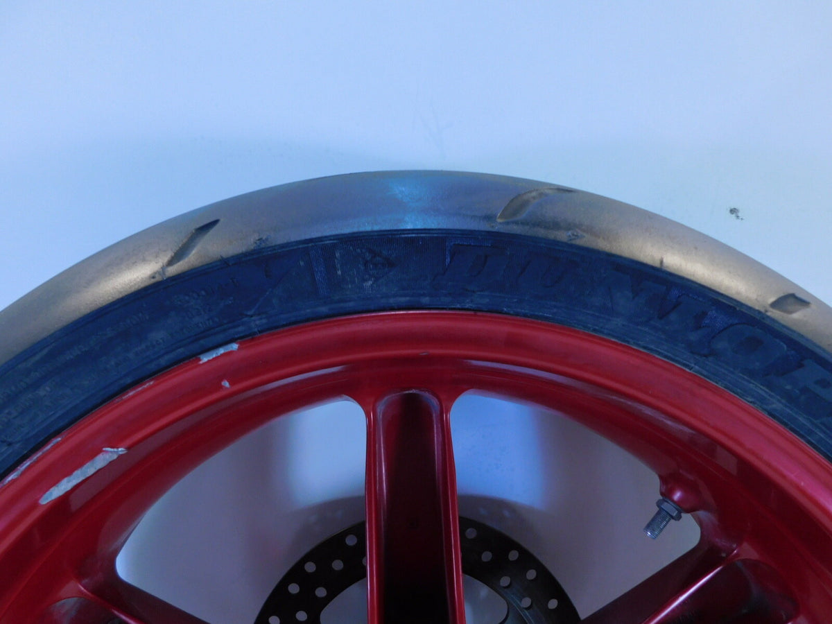 Buell XB9R XB12R Firebolt & Lightning & 1125 Red Mag Rear Wheel Rim & Tire - C3 Cycle