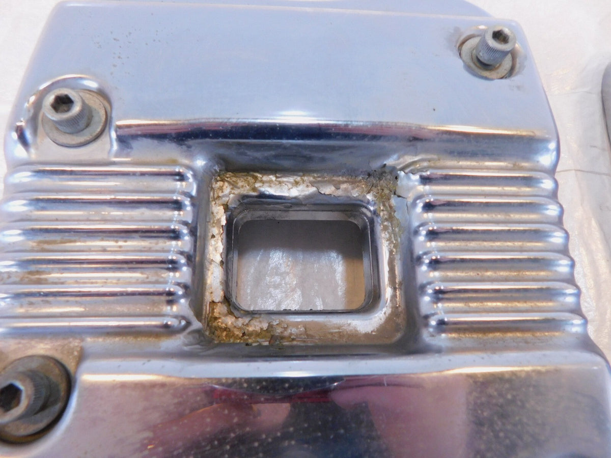 Harley Davidson Sportster 883 & 1200 Chrome Cylinder Head Cover Rocker Boxes - C3 Cycle