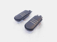 Harley Touring FXR Dyna Sportster & Softail Metal & Rubber Footpegs Footrests - C3 Cycle