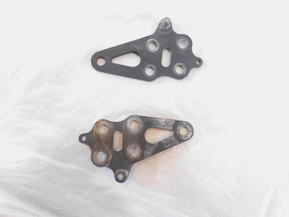 Pair Black 2008-2016 Polaris Victory Vision Engine Motor Mount Rear Brackets