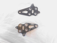 Pair Black 2008-2016 Polaris Victory Vision Engine Motor Mount Rear Brackets