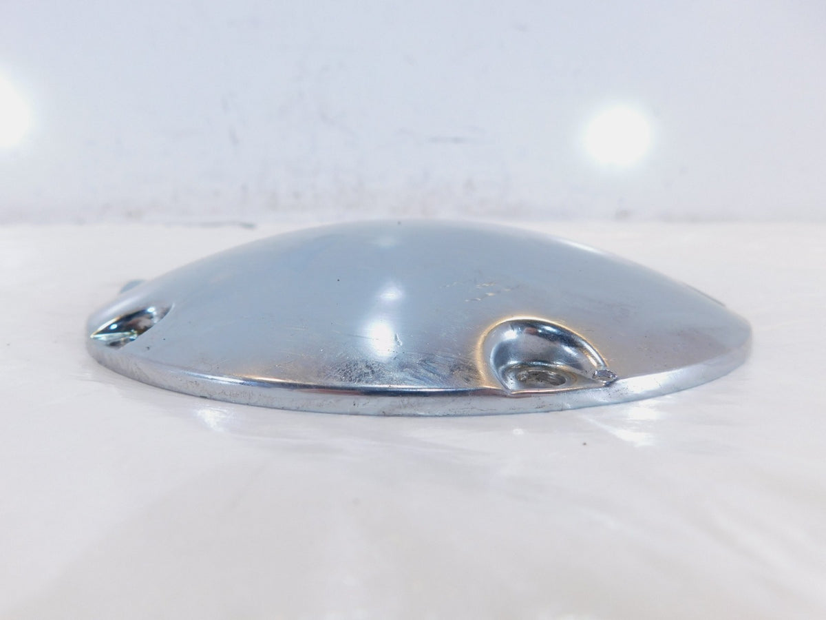 Harley Sportster 883 1200 Left Engine Chrome Clutch Inspection Derby Cover - C3 Cycle