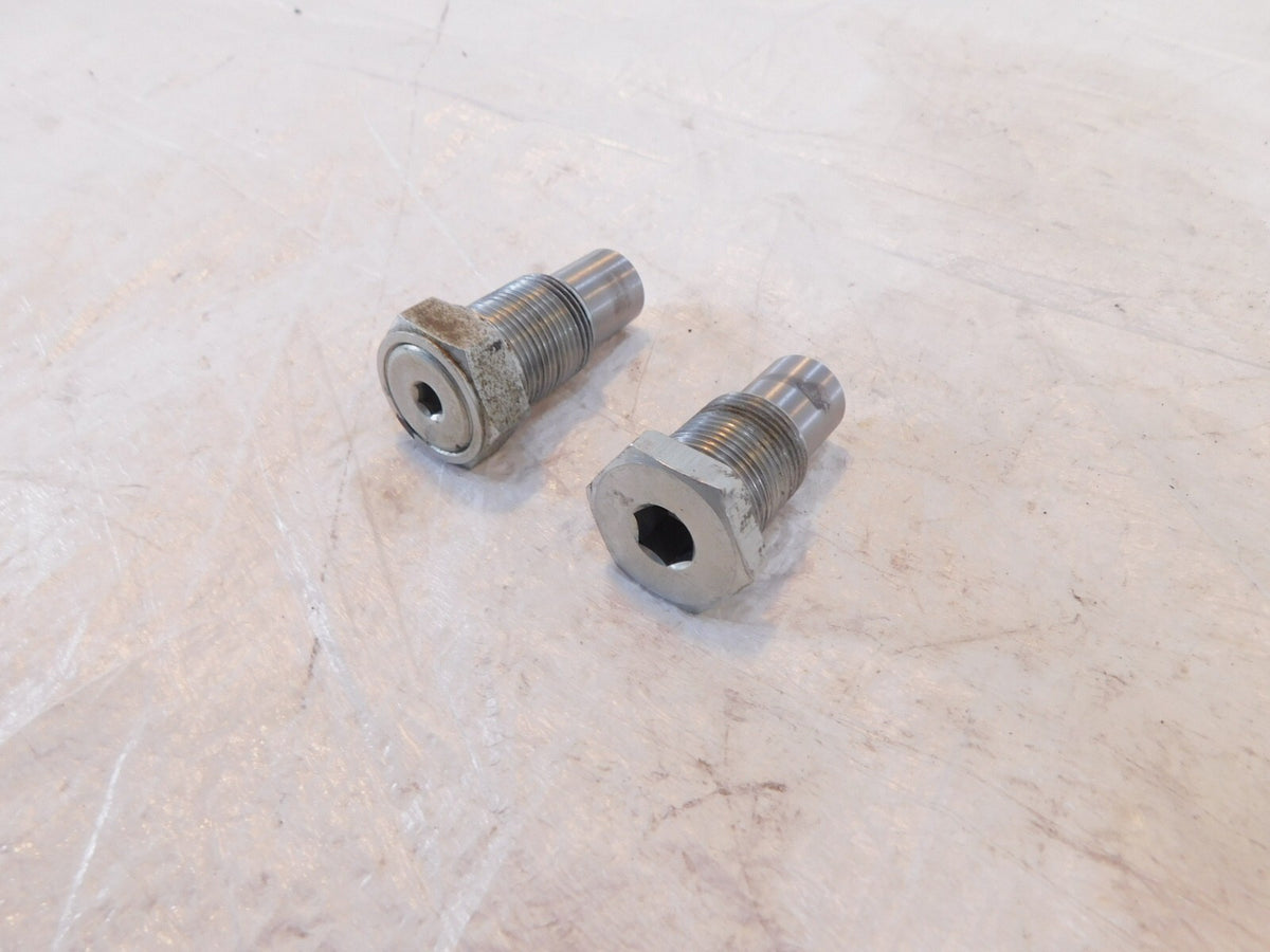 Yamaha Virago 700 750 1000 1100 VMX12 Rear Wheel Fork Swingarm Pivot Bolt Shafts - C3 Cycle