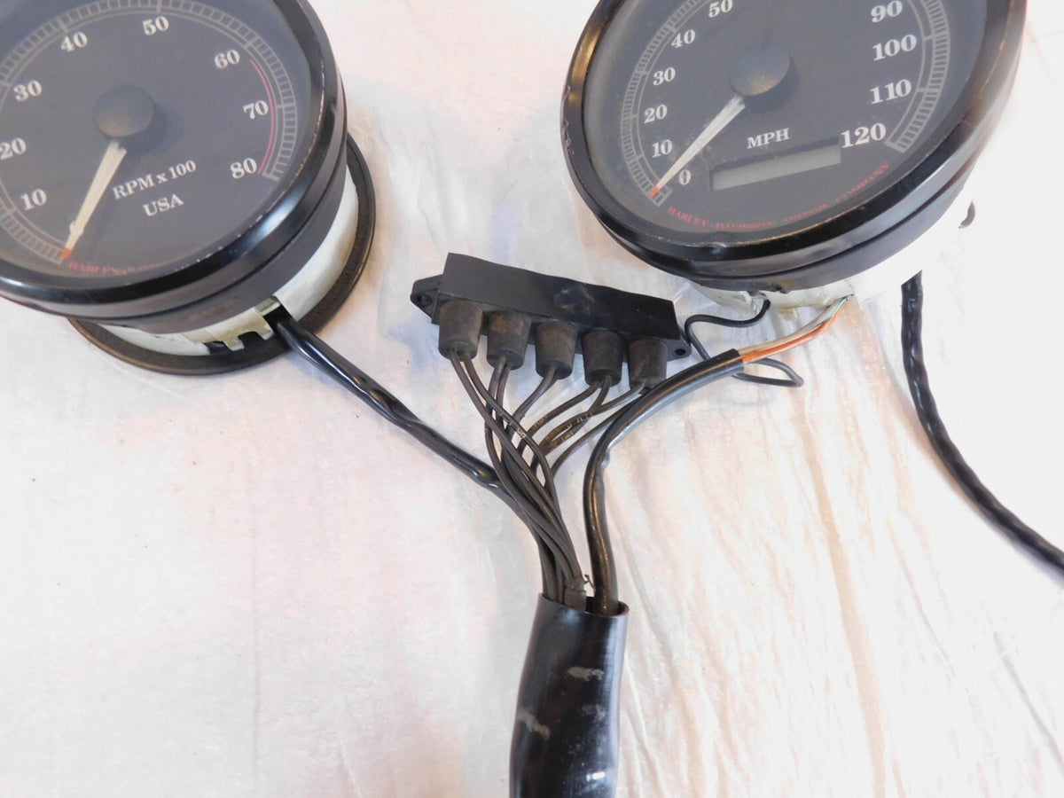 1996-98 Harley Davidson Sportster 883 Hugger & Standard Speedometer & Tachometer - C3 Cycle