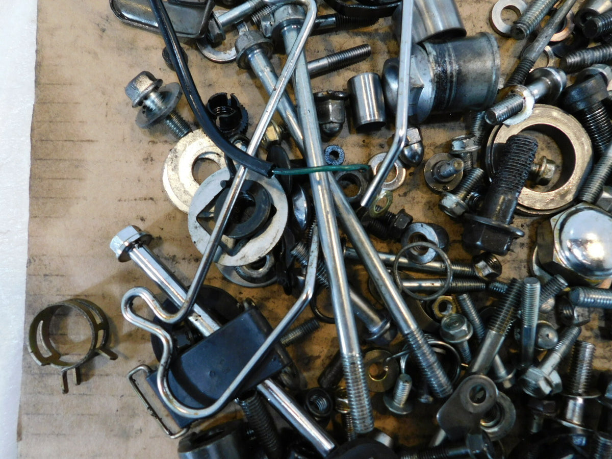 2003 Honda VT1100 VT1100C Shadow 1100 Spirit Nuts Bolts & Brackets Parts Box Lot - C3 Cycle