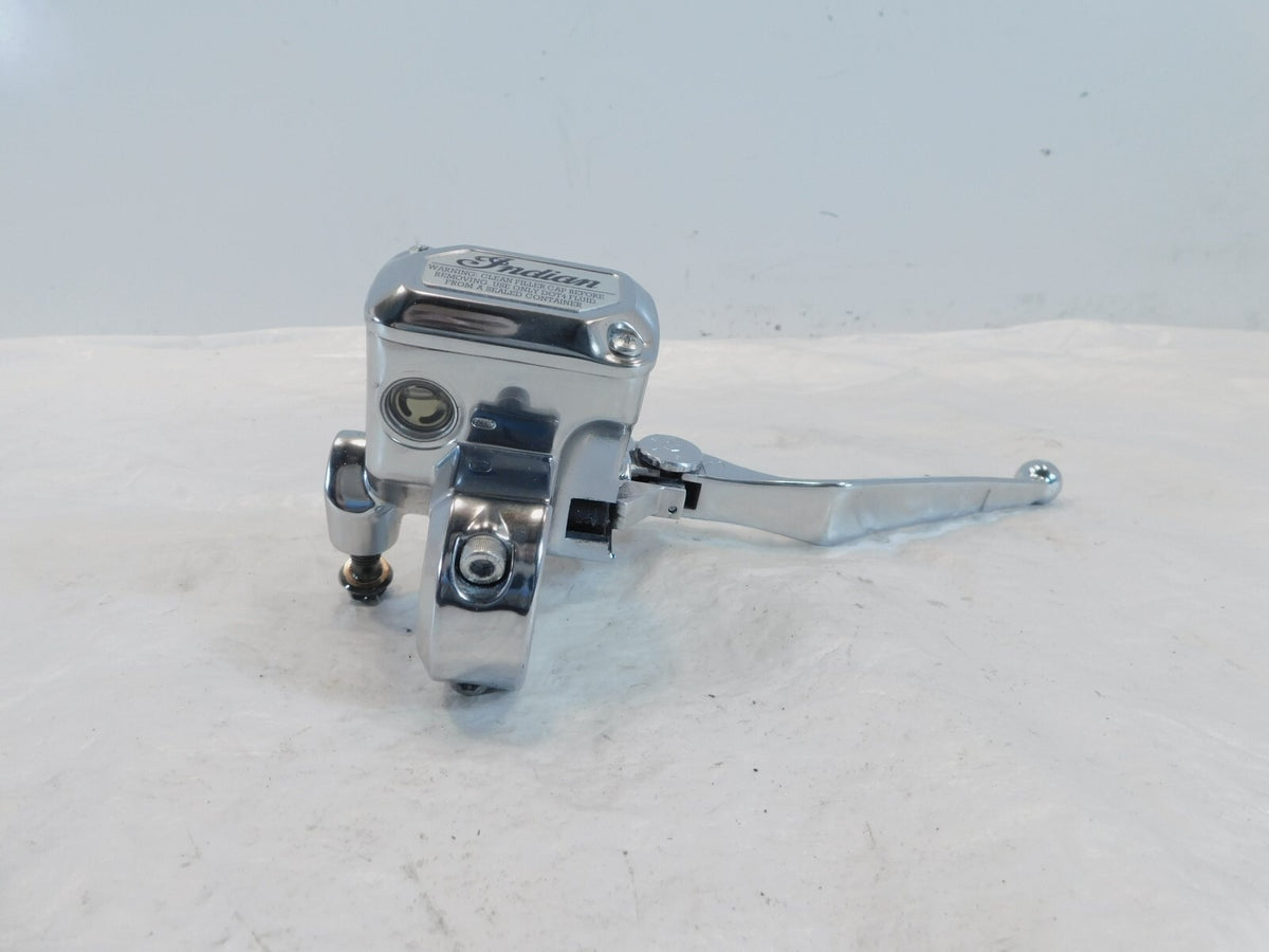 Indian Chief Chieftain Roadmaster & Springfield Chrome Front Master Cylinder - C3 Cycle