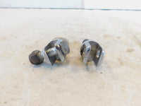 1995 95 Buell S2 S2T Thunderbolt Chrome Rider Footpeg Mount Bracket Clevis - C3 Cycle