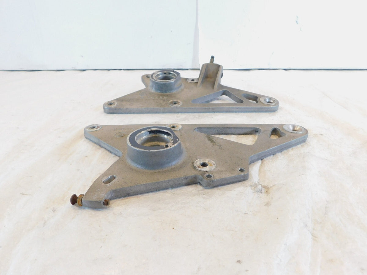 Buell S2 S2T Thunderbolt Left & Right Swingarm Footpeg Footrest Mount Brackets - C3 Cycle