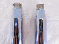 Harley Davidson Dyna Super Glide Low Rider Chrome Exhaust Header Pipe Mufflers - C3 Cycle
