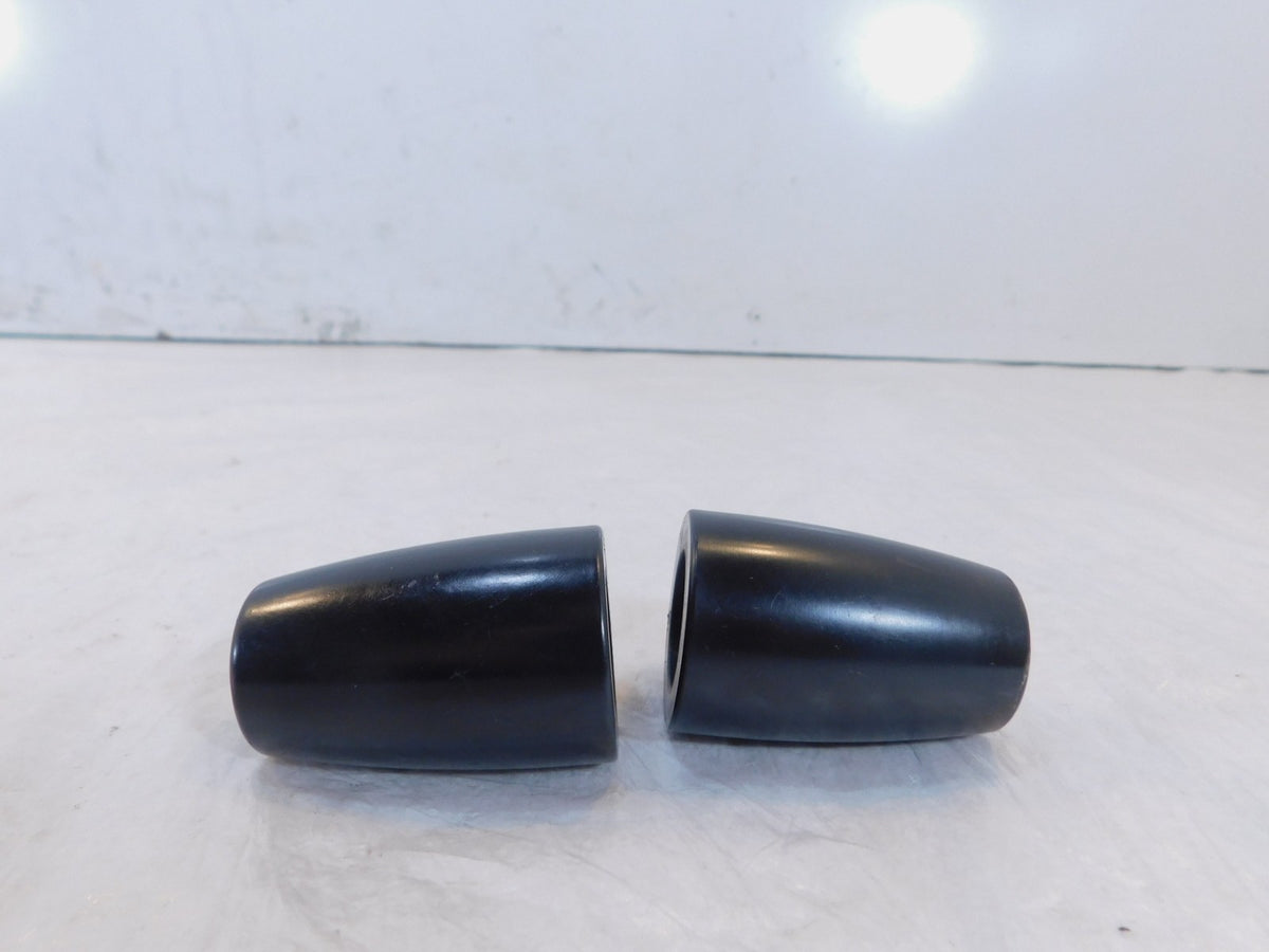 1999-2007 BMW F650 CS F650 GS Black Handlebar End Weight Caps -32712346586 - C3 Cycle