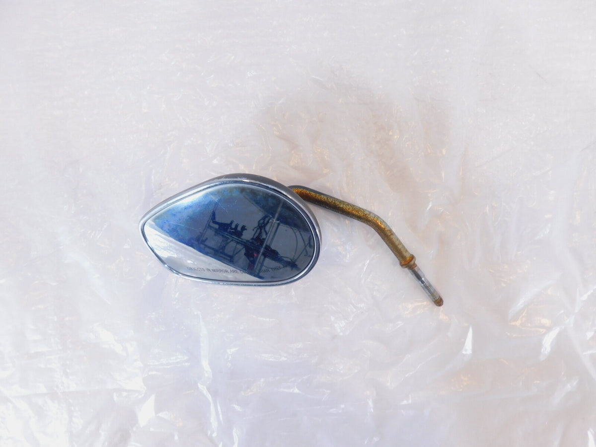 Harley Davidson FXR & Softail & Dyna & Sportster Left Chrome Rear View Mirror - C3 Cycle