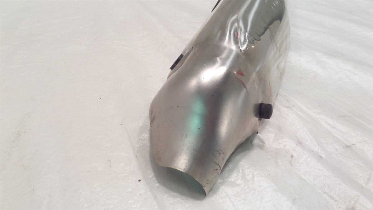 2002 02 Honda VFR800 VFR 800 Interceptor Rear Exhaust Muffler Shield Left Cover - C3 Cycle
