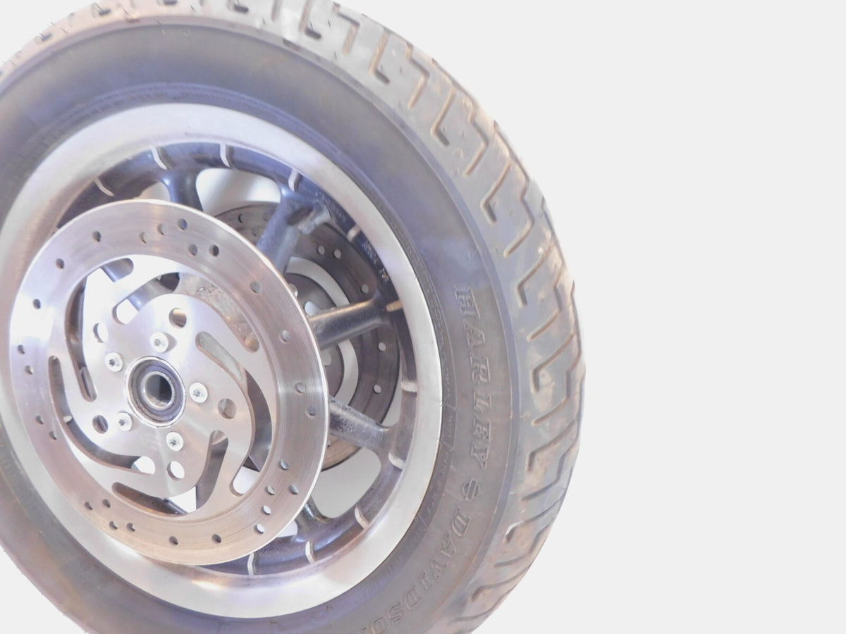 Harley Davidson Touring Road King & Electra Glide Cast Front Wheel Rim & Rotors - C3 Cycle