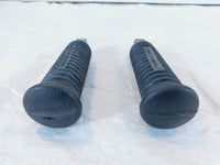 Harley Touring FXR Dyna Sportster & Softail Black Rubber Footpegs Footrests - C3 Cycle