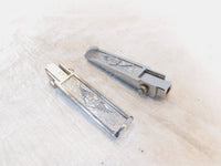 Harley Davidson Logo Touring Electra Glide & Road King Highway Footrest Footpegs - C3 Cycle