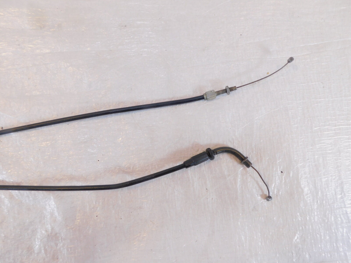 1993-1999 Yamaha FZR600R FZR600 Push & Pull Throttle Cable Line Wires - C3 Cycle