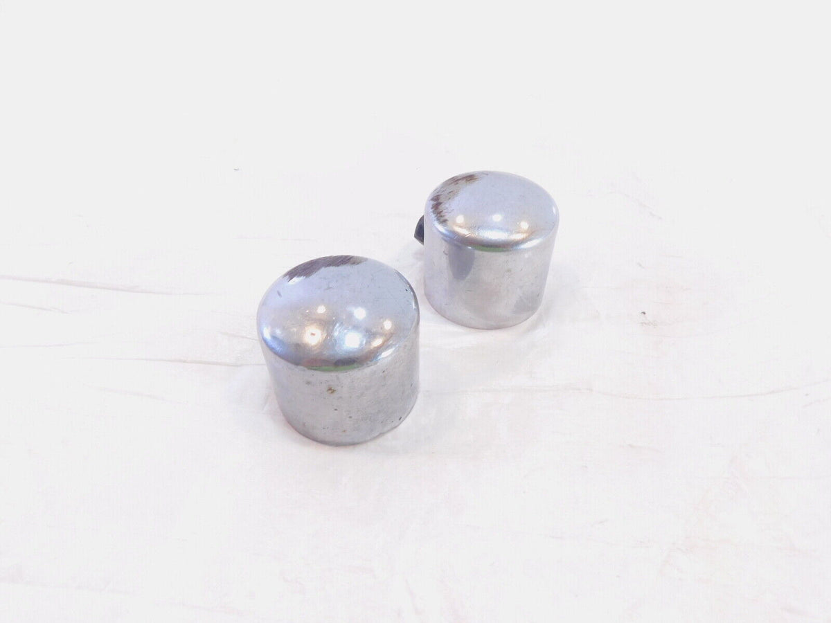 Pair Harley Davidson Touring Dyna Softail & Sportster Front Axle Nut Covers