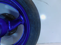 2001-2002 Buell M2 Cyclone S3 Thunderbolt & X1 Lightning Blue Rear Wheel Rim - C3 Cycle