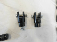 Harley Davidson EVO Softail Custom Fit Black Billet Forward Control Pedals Set - C3 Cycle