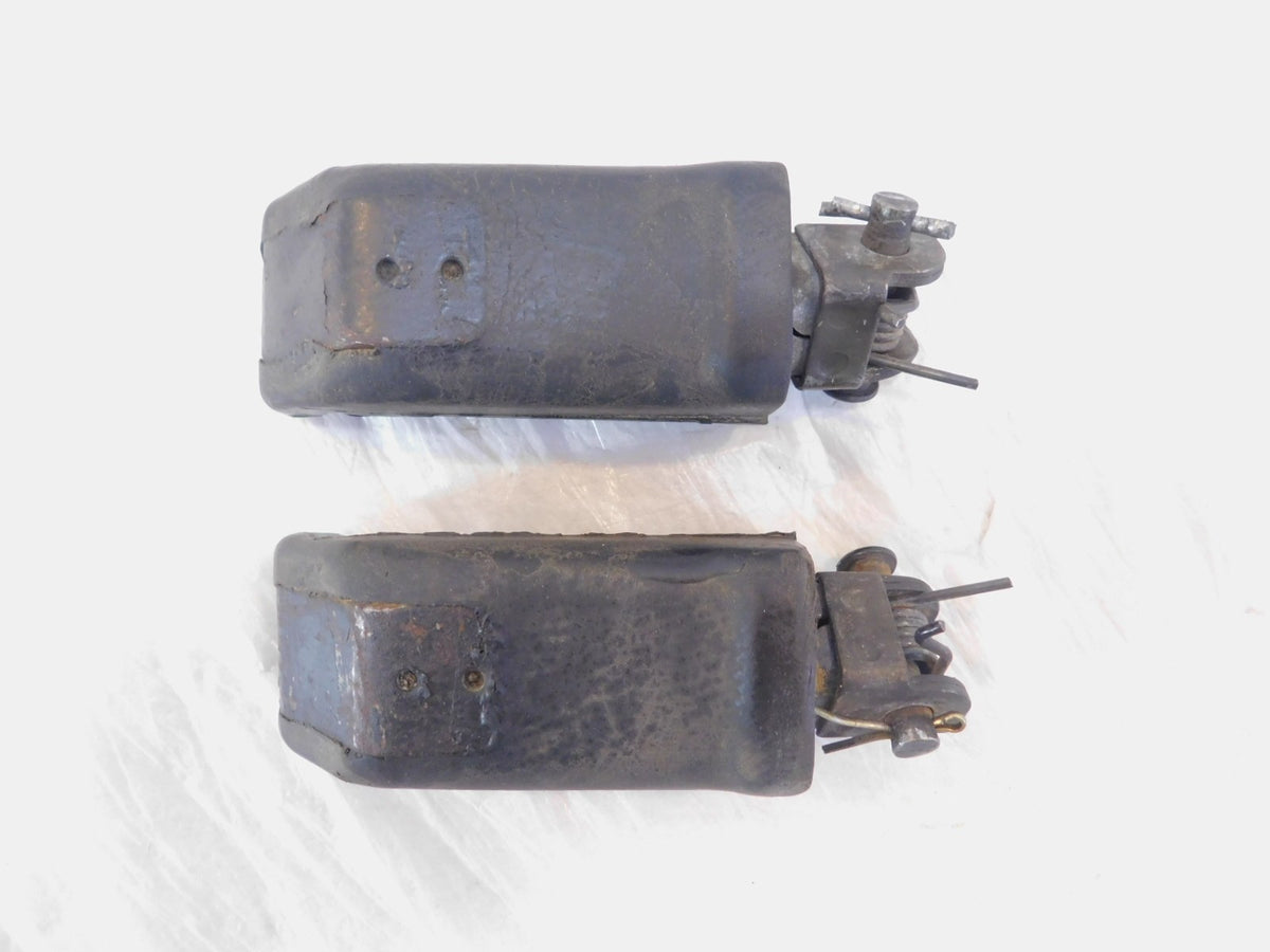 1982-1983 Yamaha XJ750 Maxim 750 Front Left Right Main Rider Footrest Foot Pegs - C3 Cycle