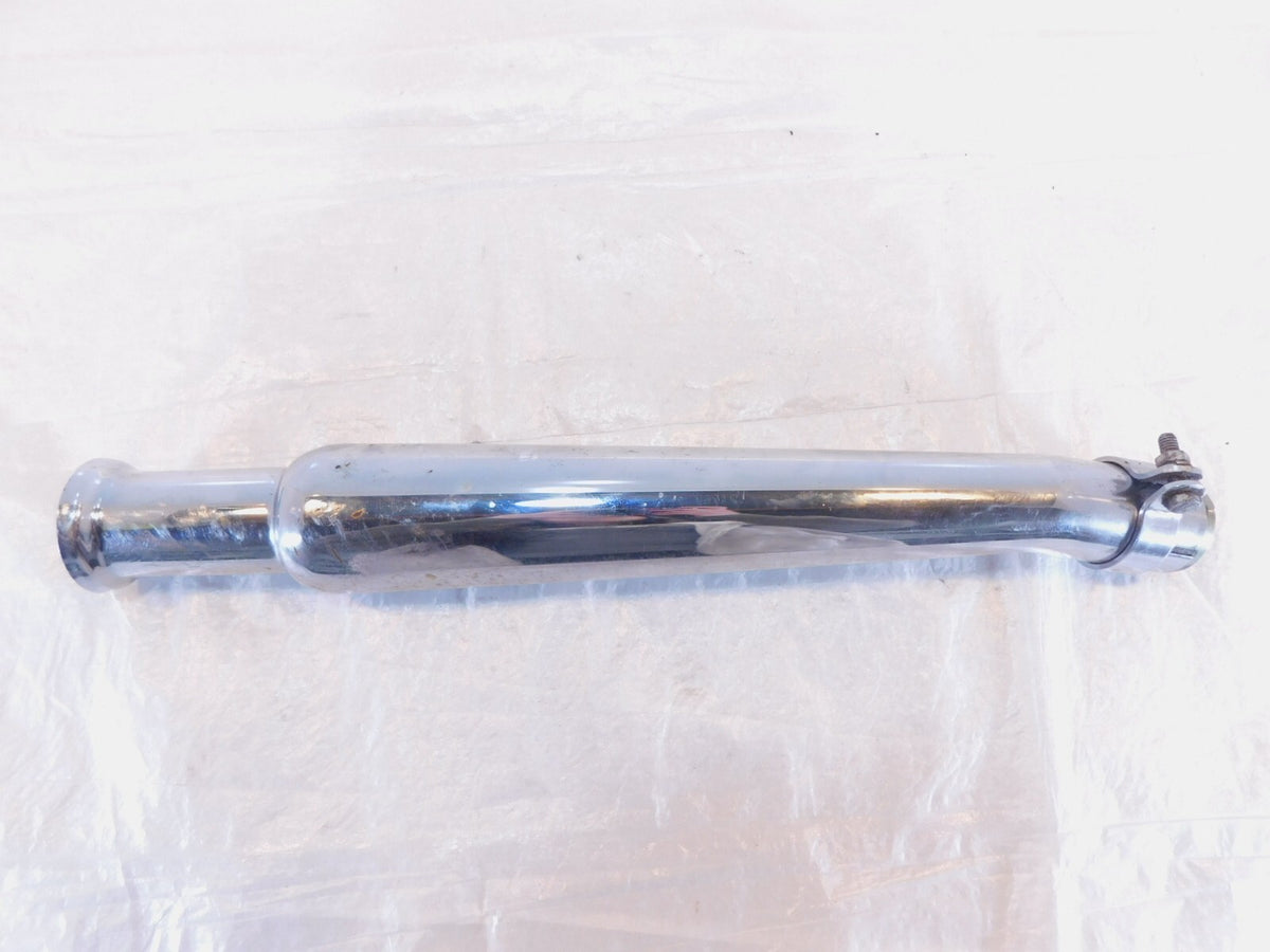 BMW Airhead R80RT R100CS R100RS R100RT R100/T Silver Left Muffler Exhaust Pipe - C3 Cycle