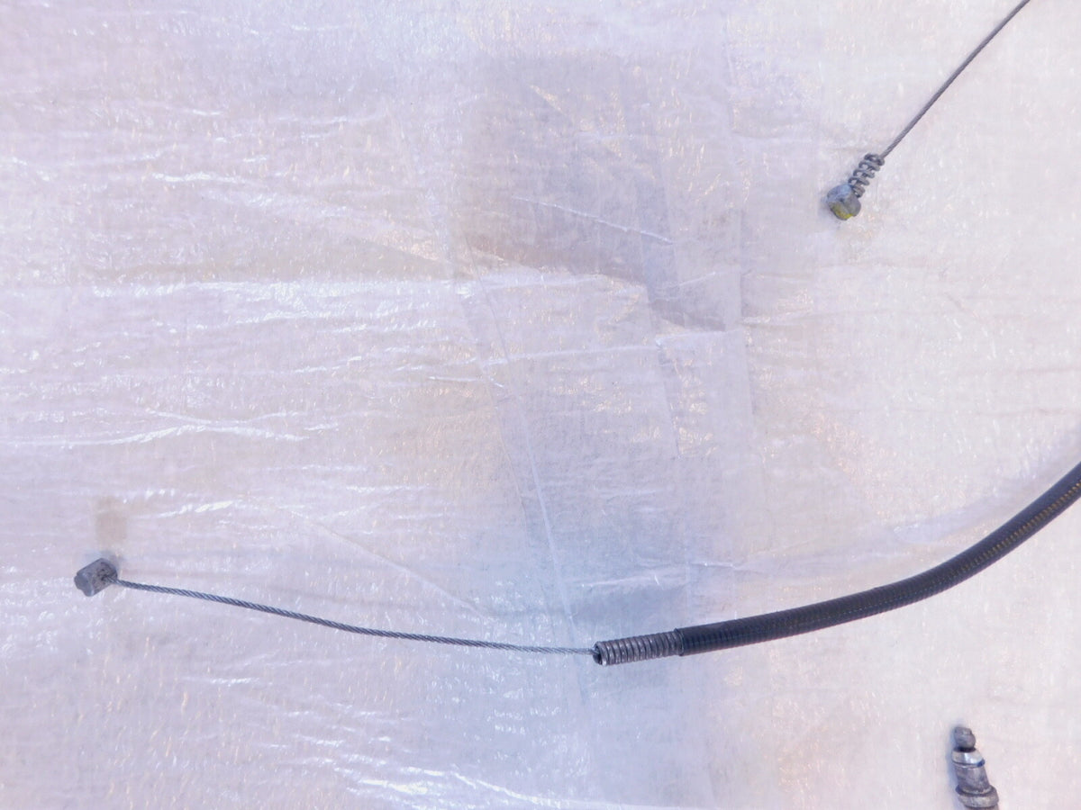 Harley Davidson Sportster 883 & 1200 Black Throttle & Idle Cable Line Wires - C3 Cycle