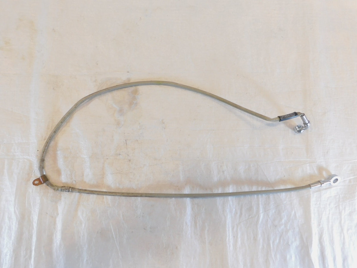 Harley Davidson Sportster 883 Hugger & 1200 Braided Front Brake Line Hose - C3 Cycle