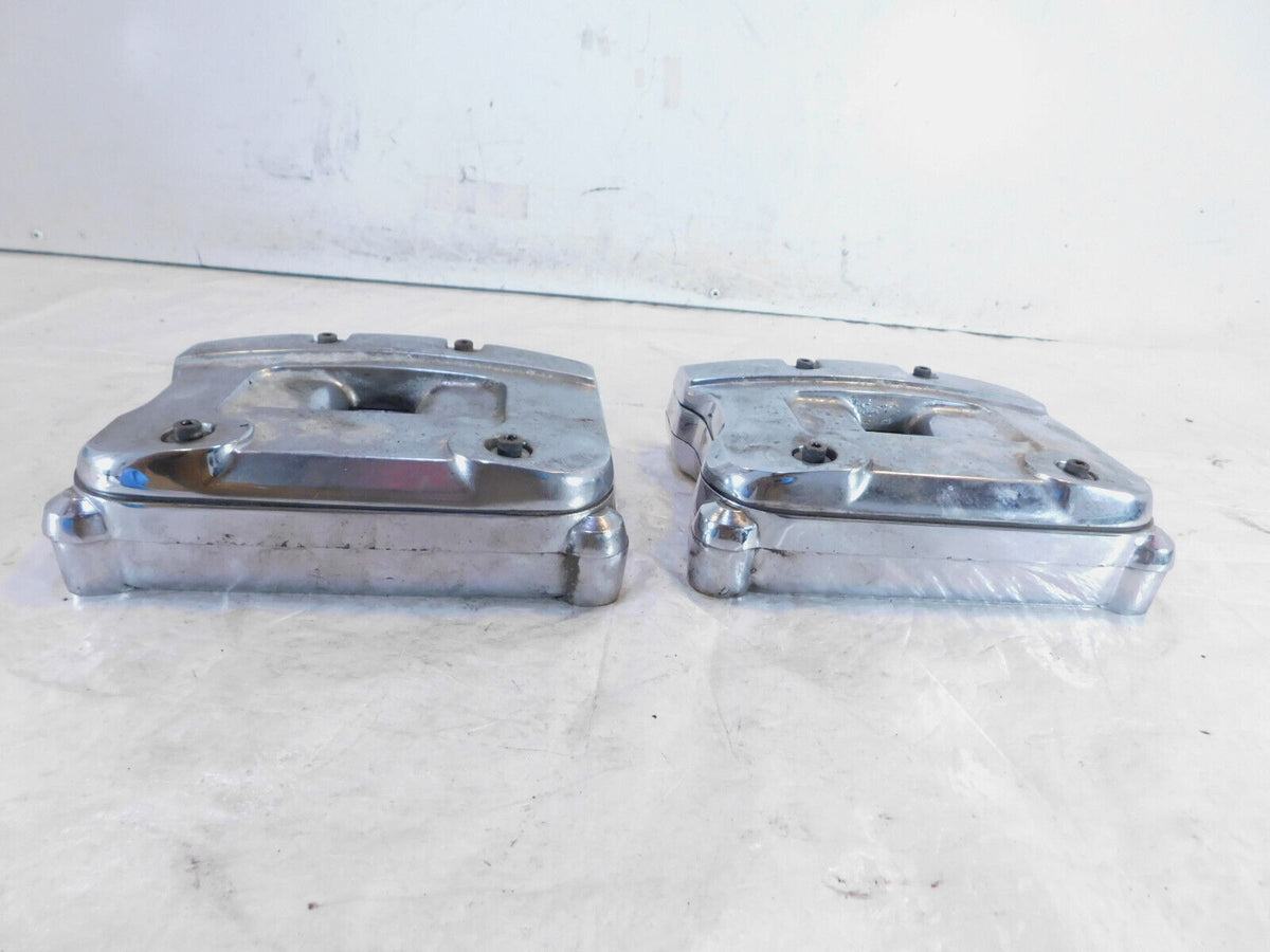 Harley Davidson Touring Electra Glide & FXR & Softail Rocker Arms & Chrome Boxes