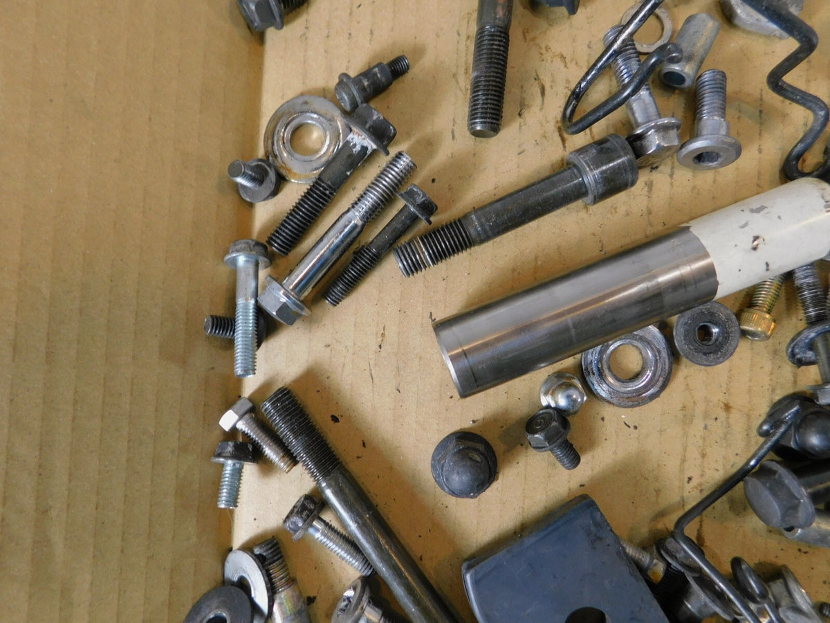 2001 Honda VLX 600 VT600CD Misc Hardware Nuts Bolts & Brackets Parts Box Lot - C3 Cycle
