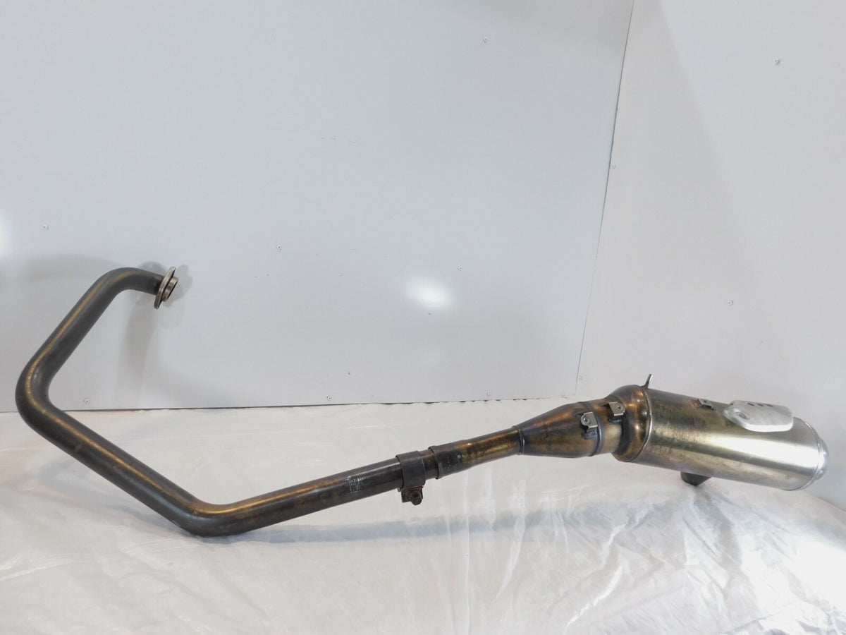 1999-2003 BMW F650GS & Dakar Left Rear Muffler & Exhaust Header Manifold Pipe - C3 Cycle