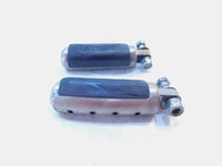 Harley Touring Dyna Sportster & Softail ISO Chrome & Rubber Footpeg Footrests