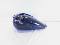 10-17 Harley Davidson Dyna Wide Glide & Street Bob Black Fuel Gas Tank - DENTED - C3 Cycle