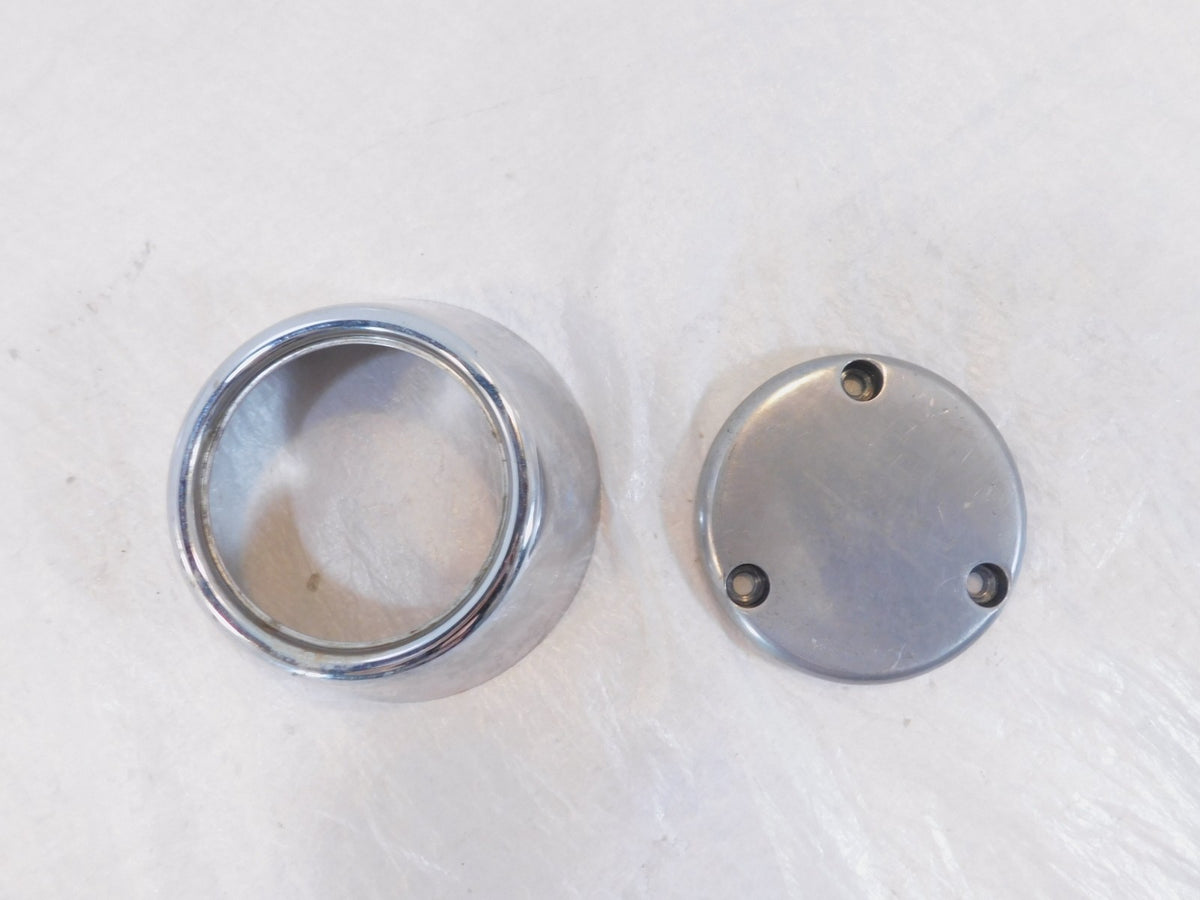 Indian Gilroy Chief Scout Spirit Right Engine Motor Timer Timing & Points Covers - C3 Cycle