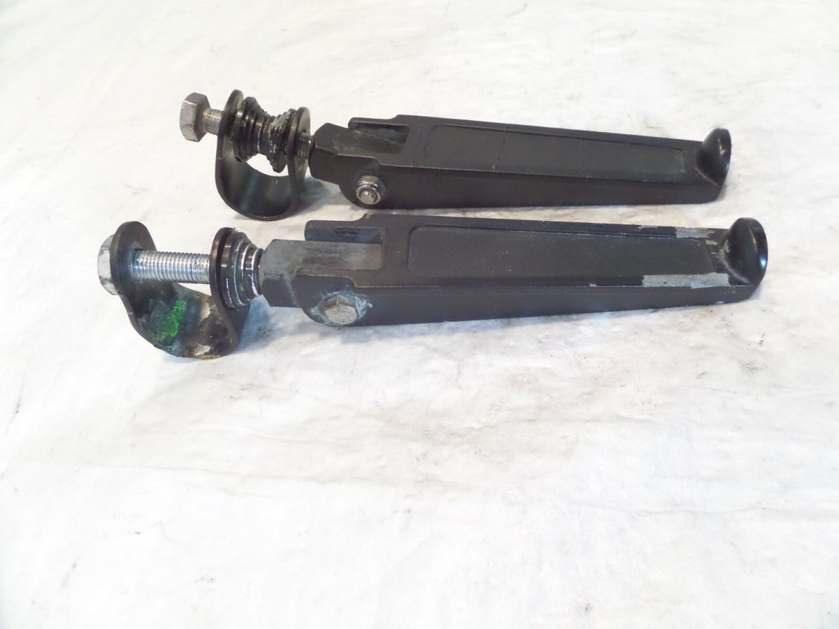 2017 17 Kawasaki Versys 650 KLE650 Highway Footrest Footpegs & Mount Clamps - C3 Cycle