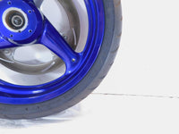 1999 99 Buell X1 Lighting Limited Edition Blue Cast Front Wheel Rim & Tire - C3 Cycle