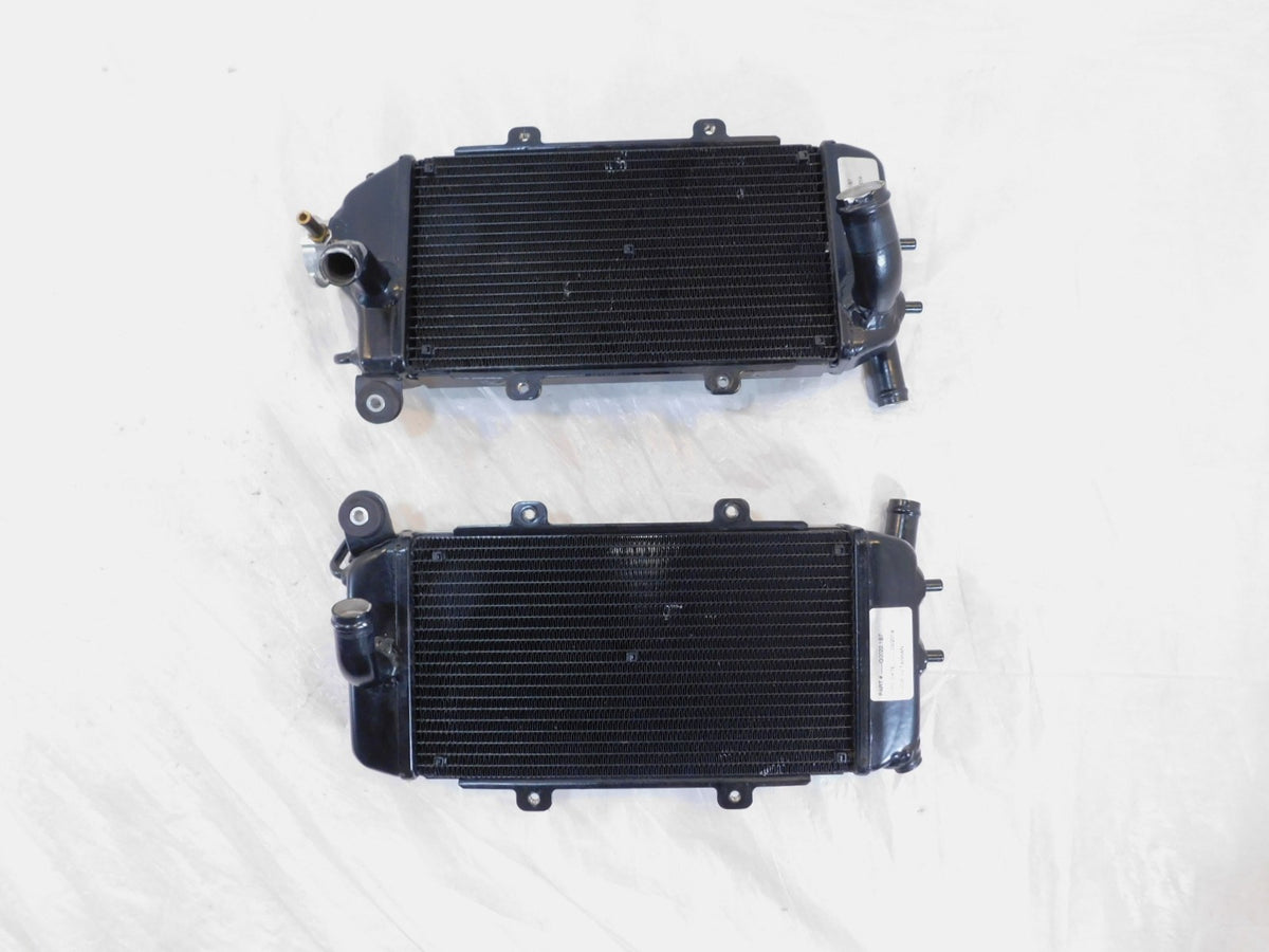 Erik Buell Racing EBR 1190 1190SX Left & Right Front Engine Coolant Radiators - C3 Cycle