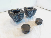 Harley Davidson Twin Cam Touring Dyna & Softail Engine Pistons & Black Cylinders - C3 Cycle