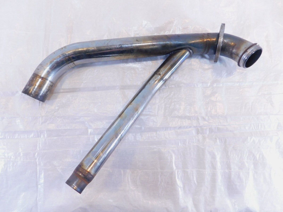 95-99 Harley Davidson Softail Heritage Classic Front Exhaust Header Pipe -Bent - C3 Cycle