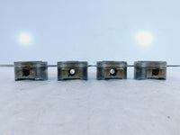 1998-01 Honda Interceptor 800 VFR800 Engine Motor Cylinder Block Barrel Pistons - C3 Cycle