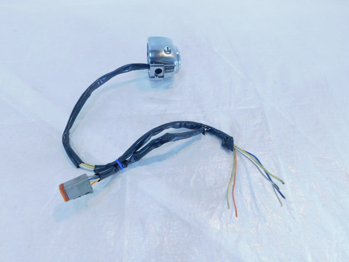 Harley Davidson Softail Dyna Sportster Left Handlebar Horn Turn Signal Switches - C3 Cycle