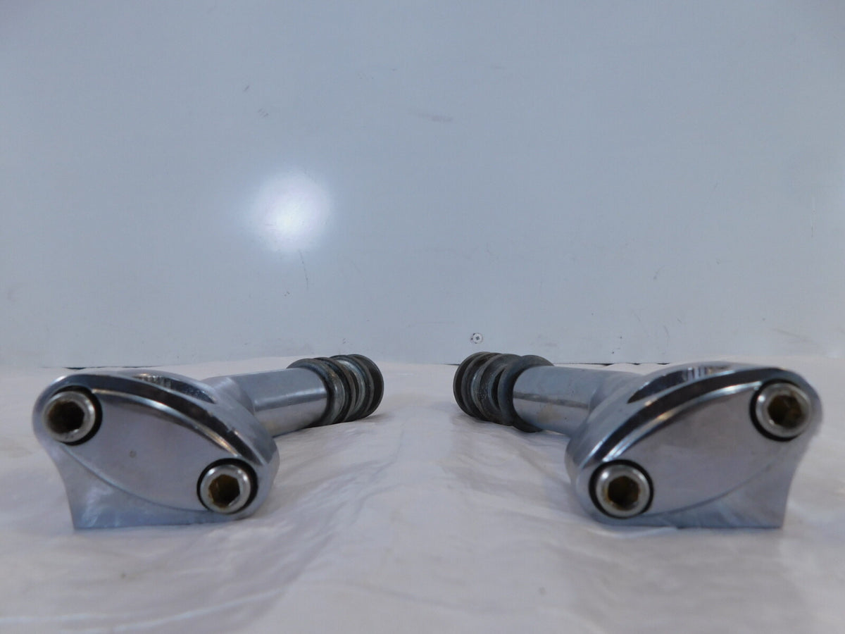 2000-06 Harley Davidson Softail Heritage Classic Handlebar Riser Clamp Brackets - C3 Cycle