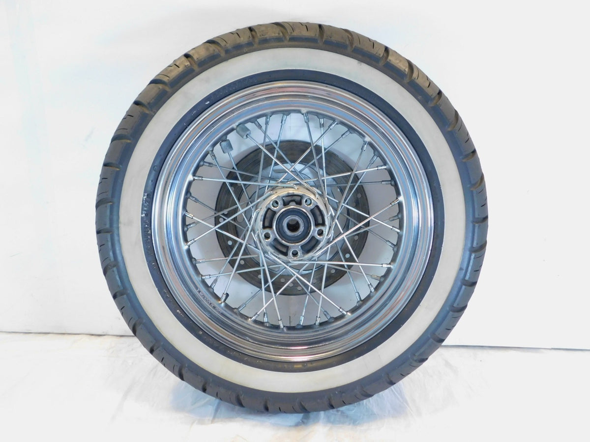 Harley Davidson Softail Heritage Classic & Springer Spoked Rear Wheel Rim & Tire - C3 Cycle