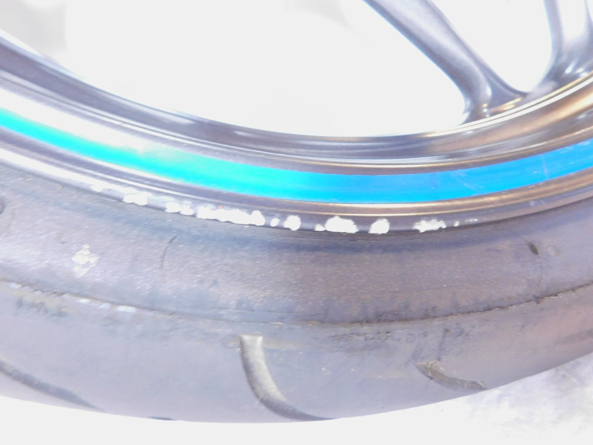 BMW K1200R K1200S & K1300GT K1300R K1300S Dark Slate Front Wheel Rim & Tire - C3 Cycle