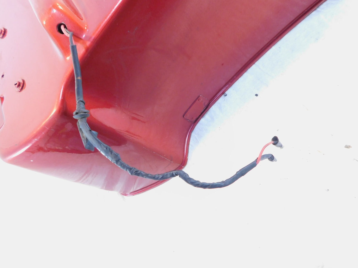 1986-1990 Harley Davidson Touring Tour Electra Glide Red Luggage Tour-Pak Bottom - C3 Cycle