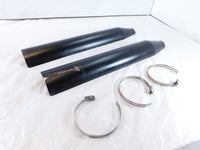 Harley Davidson Softail Low Rider Street Bob Exhaust Muffler Head Shield Covers - C3 Cycle