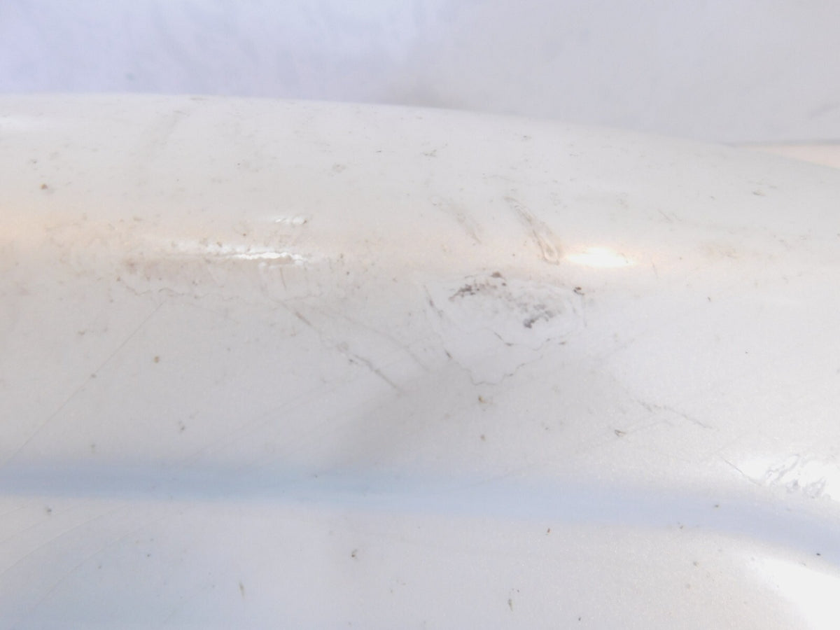 Harley Touring Electra Glide Ultra Classic White Left Lower Leg Fairing Glovebox - C3 Cycle