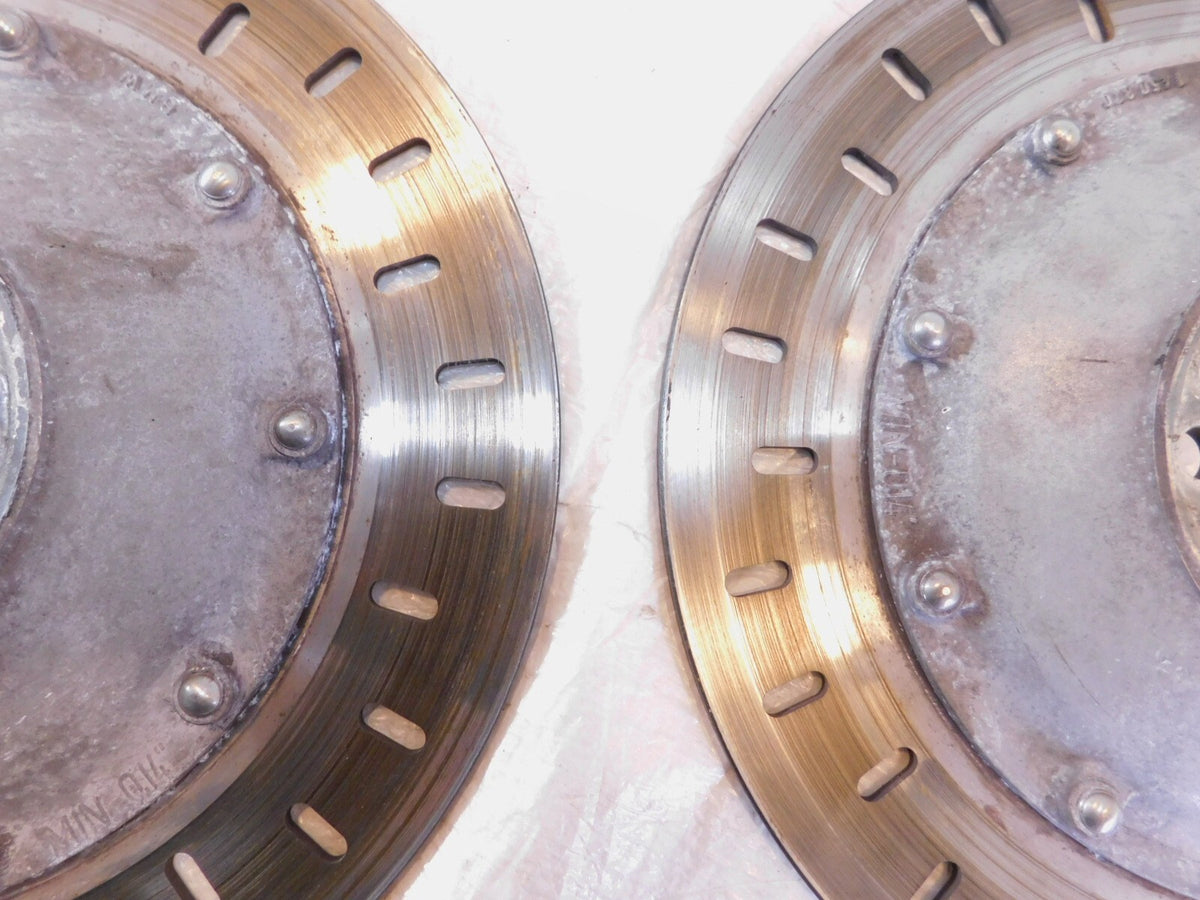 BMW K100 K100LT K100RS & K75 K75S K75RT Left/Right Front Wheel Disc Brake Rotors - C3 Cycle