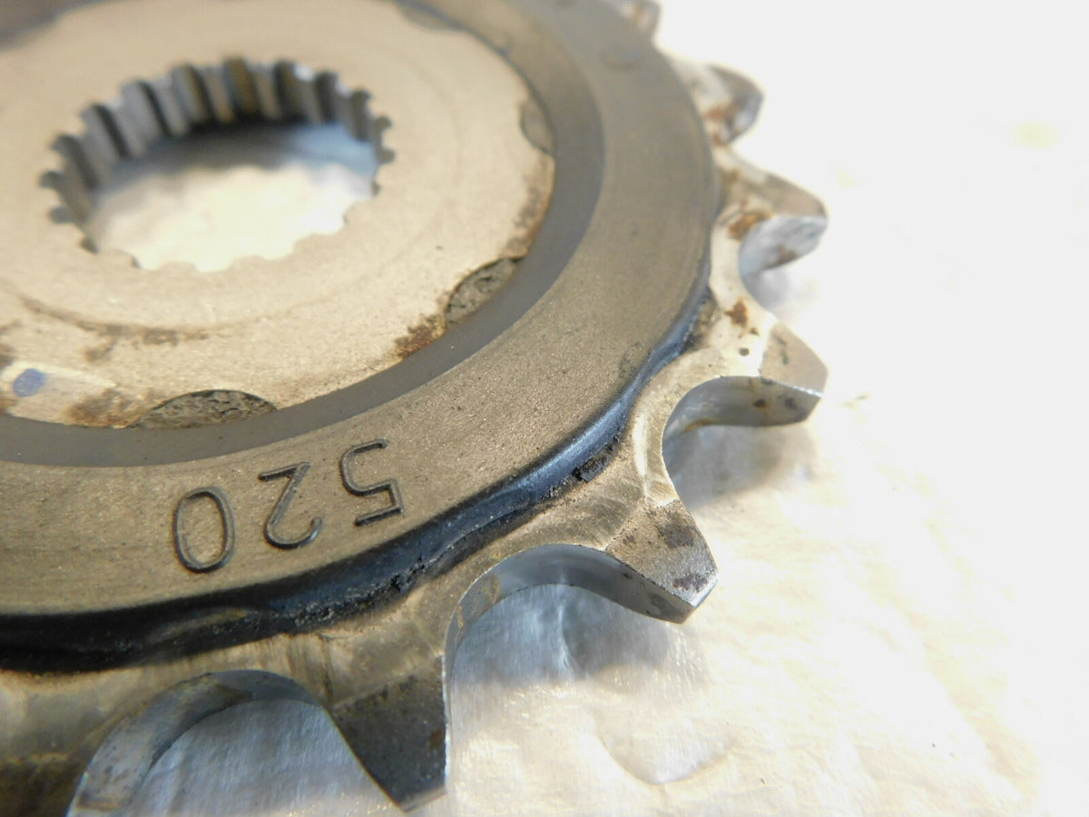 16 Triumph Street Twin Front Engine Motor Transmission 17T Tooth Output Sprocket - C3 Cycle