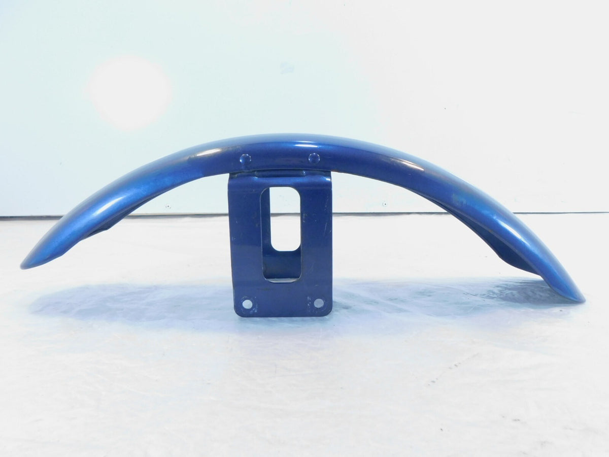 Harley Davidson Sportster 883 & 1200 Blue Front Wheel Cover Fender - No Dents - C3 Cycle